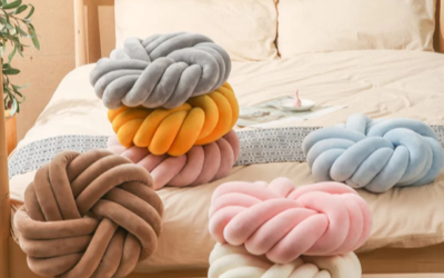 Boost Your Home’s Aesthetic with Handmade Knot Pillows