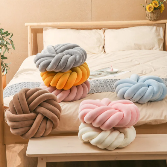 Boost Your Home’s Aesthetic with Handmade Knot Pillows